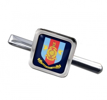 Royal Marines Reserves Merseyside Square Tie Clip