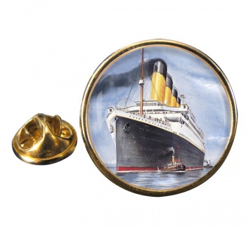 RMS Titanic  Round Lapel