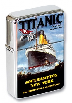 RMS Titanic  Flip Top Lighter