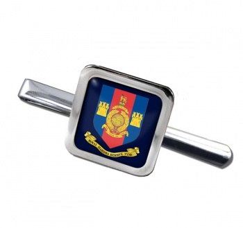 Royal Marines Reserves Tyne Square Tie Clip