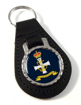 Chaplaincy Royal Navy Leather Key Fob