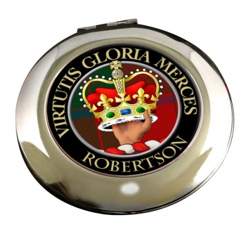 Robertson Scottish Clan Chrome Mirror