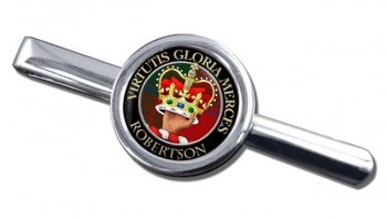 Robertson Scottish Clan Round Tie Clip