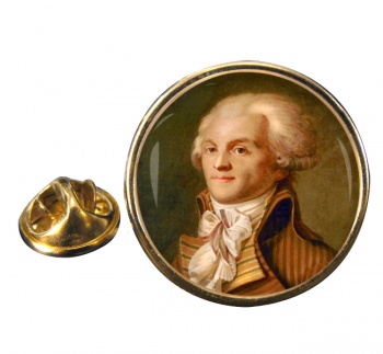 Maximilien de Robespierre Round Pin Badge
