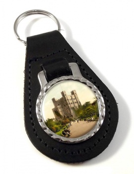 Rochester Castle Leather Key Fob
