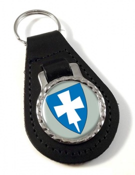Rogaland (Norway) Leather Key Fob