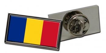 Romania Flag Pin Badge
