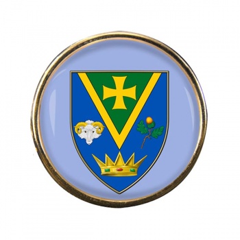 County Roscommon (Ireland) Round Pin Badge