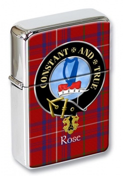 Rose Scottish Clan Flip Top Lighter