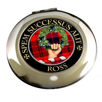 Ross Scottish Clan Chrome Mirror