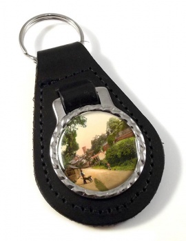 Ross-on-Wye Leather Key Fob