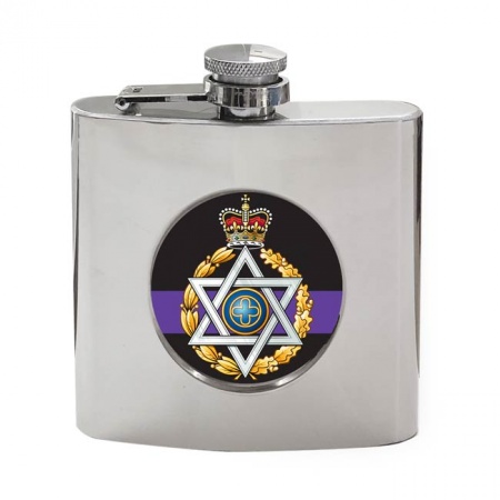 Royal Army Chaplains' Department (Jewish), British Army ER Hip Flask