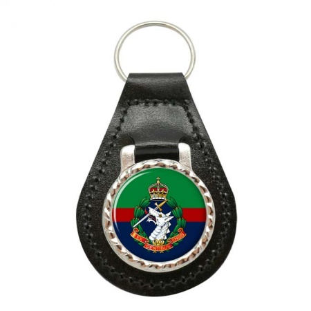 Royal Army Dental Corps (RADC), British Army CR Leather Key Fob