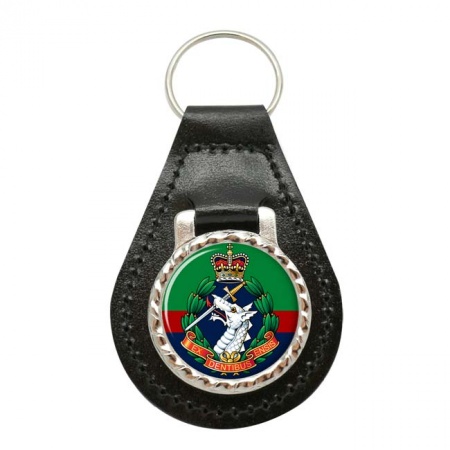 Royal Army Dental Corps (RADC), British Army ER Leather Key Fob