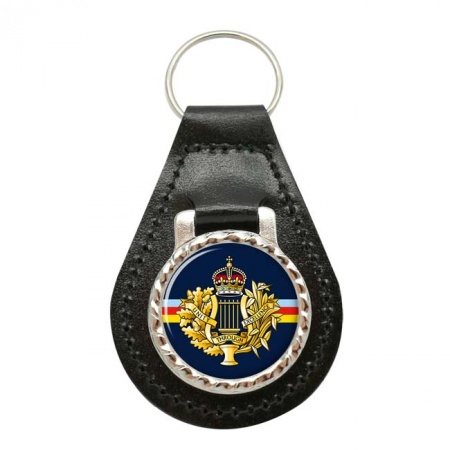 Royal Corps of Army Music, British Army Leather Key Fob