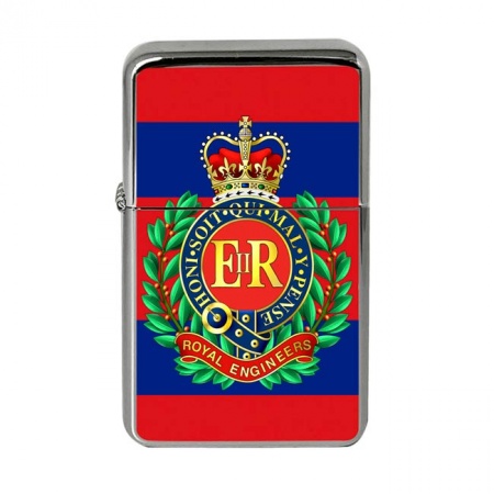 Corps of Royal Engineers (RE), British Army ER Flip Top Lighter