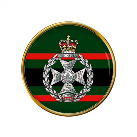 Royal Green Jackets (RGJ), British Army Pin Badge
