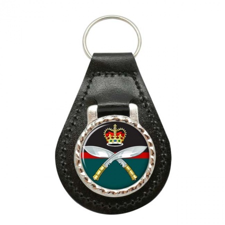 Royal Gurkha Rifles (RGR), British Army ER Leather Key Fob