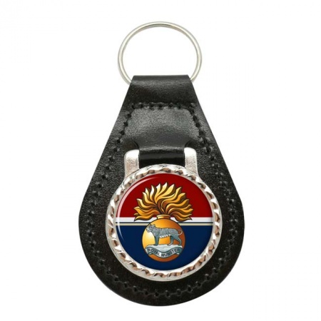Royal Munster Fusiliers, British Army Leather Key Fob