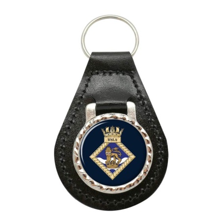 Royal Navy Leadership Academy Leather Key Fob