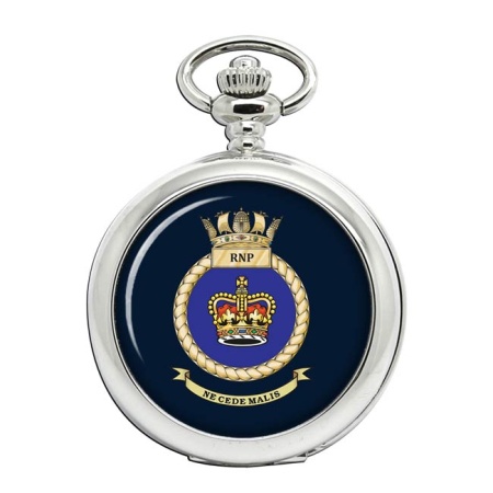 Royal Navy Police ER Pocket Watch