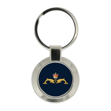 Royal Navy Submarine Service ER Key Ring