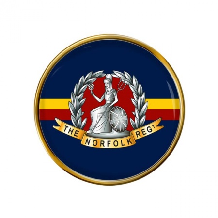 Royal Norfolk Regiment, British Army Pin Badge