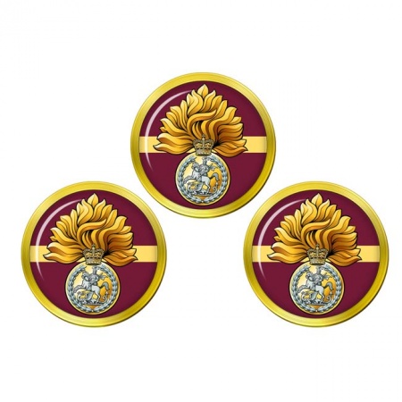 Royal Regiment of Fusiliers Badge, British Army ER Golf Ball Markers