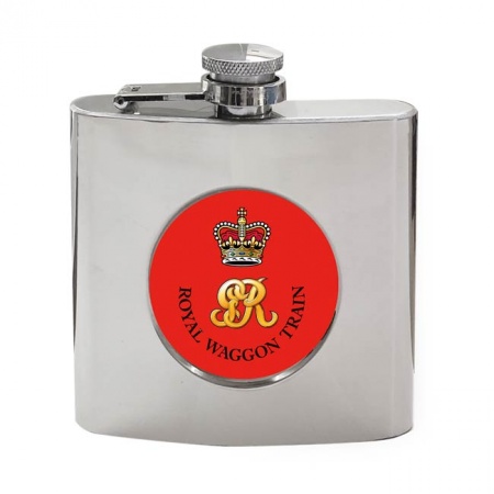 Royal Waggon Train, British Army Hip Flask