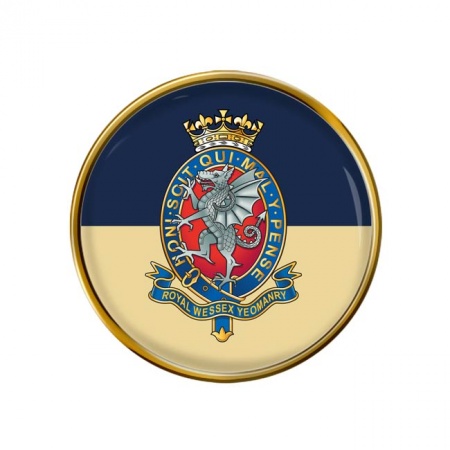 Royal Wessex Yeomanry, British Army Pin Badge