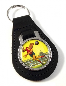 Roy of the Rovers Leather Key Fob