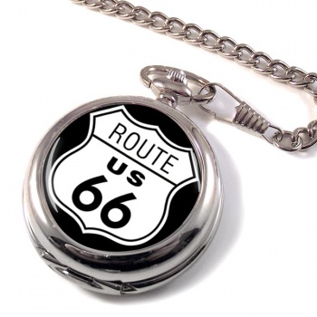Route 66 Pocket Watch