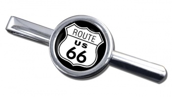 Route 66 Round Tie Clip