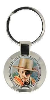 Rudolph Valentino Key Ring