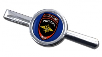 Russian Policeﾏ Round Tie Clip