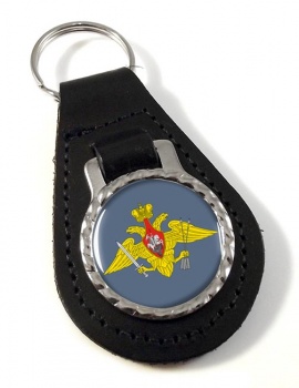 Strategic Missile Troops (Russian Army) Leather Key Fob