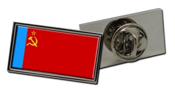 Russian Soviet Flag Pin Badge