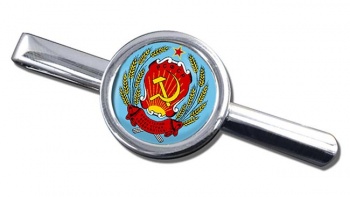 Russian Soviet Round Tie Clip