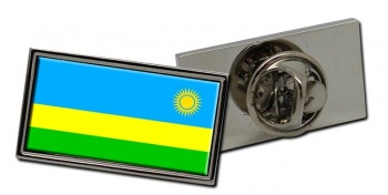 Rwanda Flag Pin Badge