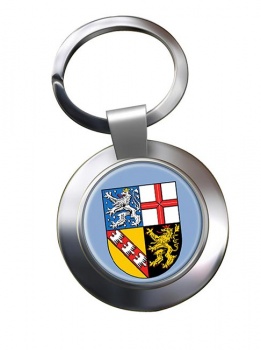 Saarland (Germany) Metal Key Ring
