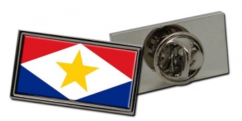 Saba (Netherlands) Flag Pin Badge
