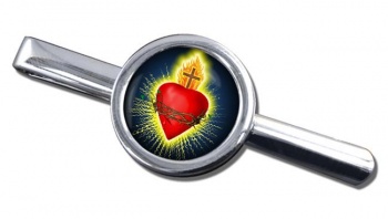 Sacred Heart Tie Clip