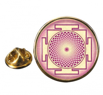 Sahasrara Yantra Round Pin Badge