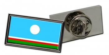 Sakha Republic Flag Pin Badge