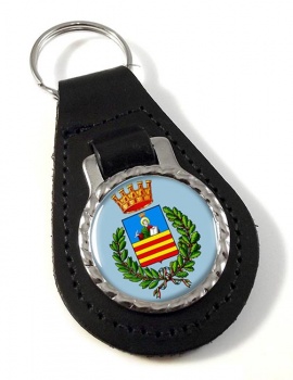 Salerno (Italy) Leather Key Fob