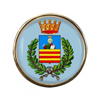 Salerno (Italy) Round Pin Badge
