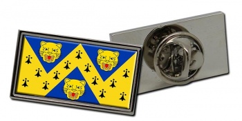 Shropshire (England) Flag Pin Badge