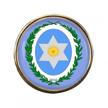 Argentine Salta Round Pin Badge