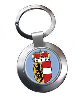 Salzburg Austria Metal Key Ring