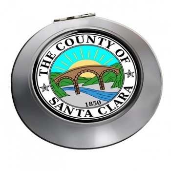 Santa Clara County CA Round Mirror